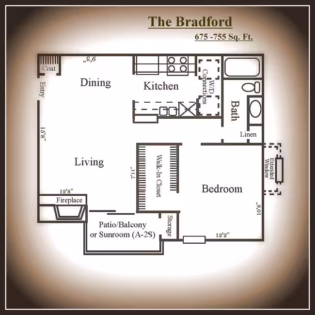 The Bradford 5986B floor plan